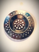 Sitko metalowe nierdzewne 72mm srebrne