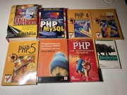 Książki HTML, CSS Biblia, PHP, Projektowanie WWW, JavaScript, Flash MX