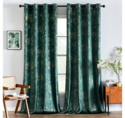 2 Zasłony Aksamitne 140x280cm. Zaciemniające Termiczne Na Przelotkach