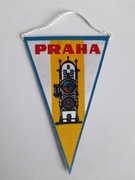 Mini proporczyk miasto Praga Czechosłowacja