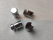 Uchwyt mocowania wspornik podpórka półki szklanej  x4szt.