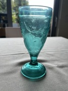 Pucharek wysoka szklanka do wody vintage