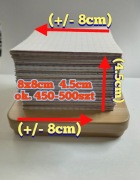 Karteczki w Kratkę, Mini Kostka Notatnikowa 8x8cm (ok. 450-500szt)
