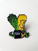 Beavis and Butt-Head Przypinka Metalowa Emaliowana