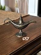 Kadzielnica vintage lampa Aladyna kadzidła 