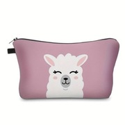 Kosmetyczka podróżna RÓŻOWA SŁODKA LAMA