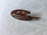 broszka, paleta malarska