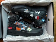 Supreme x Nike NBA Teams Air Force 1 Mid - Black