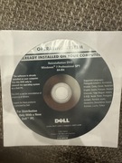 Płyta dell DVD CD windows 7 profesional + klucz aktywacyjny