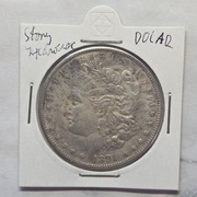 Stara Moneta Stany Zjednoczone USA Dolar Morgana 1891 r.