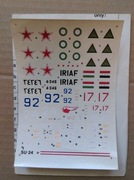 Kalkomania Su-24  HI-DECAL LINE 1/72