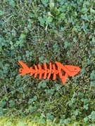 Brelok Rekinek - Jaskrawy Pomarańczowy