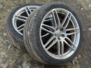 Felgi 20 cali oryginalne audi A8 57,1 ET46 Chrom 275/35 R20 4sz 4e0601025be