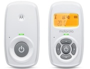 Niania elektroniczna Motorola AM24 biała Audio Baby Monitor powystawowe
