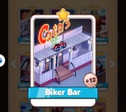 BAR MOTOCYKLOWY COIN MASTER KARTA