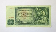 100 Koron 1961 r.  Czechosłowacja