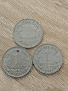 Monety 3x1 reichs mark 
