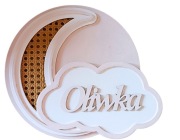 Lampka nocna dzieci z dowolnym imieniem LED usb