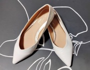 Head over Heels by Dune London baleriny śmietankowa biel r. 37 NOWE