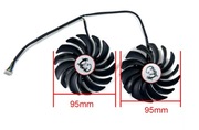 Nowe wentylatory 95mm do MSI GTX1080Ti 1080 1070 1060 RX470 480 570 580 590