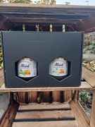 Zestaw dwóch miodów Akacjowy , Lipowy 