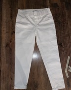 Spodnie białe damskie rozmiar 40