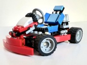 LEGO Creator 3w1 31030 Gokart, czerwony go-kart