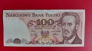 Banknot 100 zł z 1988r, Seria TR
