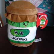 Ogórki Oskarki Gang Biedroniaków maskotka nowa