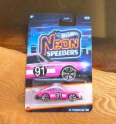 Hot Wheels - Porsche 911 '71 - 8/8 HLH72 Neon Speeders Mix 1 - różowy pink