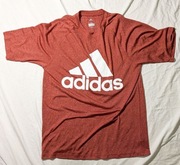 T-shirt Adidas Climalite czerwony, rozm. S