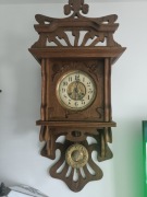 Zegar wiszący junghans secesja . 