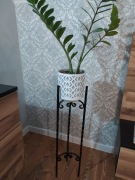 Stojak metalowy kwietnik