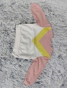 Bluza H&M dla dziewczynki z cekinami długi rękaw kolory różowy roz. 98