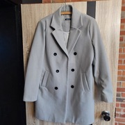 Boohoo damski płaszcz flauszowy 42