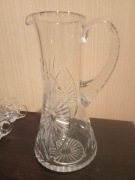 Duży flakon kryształowy