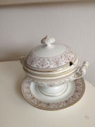 Piękna przedwojenna waza na zupę 