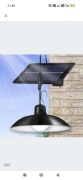 LAMPA SOLARNA LED ŻARÓWKA OGRODOWA ŻYRANDOL