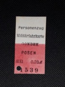 Magnes Bilet Gondek (Gądki) - Posen