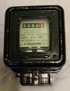 Licznik prądu jednofazowego BT4 - Szpotański i Ska. r. 1937 - OKAZJA !!!!!