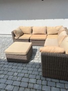 Meble tarasowe z ratanu