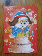 Kartka okolicznościowa urodzinowa Serdeczne życzenia dla dziewczynki