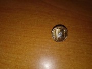 Guzik mundurowy guziki zamek metalowy ozdobny kostiumowy vintage