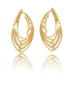 KOLCZYKI ANGIELSKIE ZAPIĘCIE, PAZURKI Z CYRKONIAMI