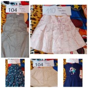 Sukienki oraz spódniczki 104/110;5-pak