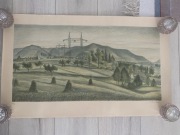 Obraz malowany pastelami 