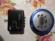 Walkman mp3 plus gratis cd Player uszk. 