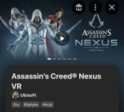 Sprzedam gry Meta Quest: Batman: Arkham Shadow Assassin’s Creed Nexus