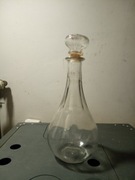 Stara szklana karafka 