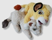 Disneyland Paris Król Lew Nala i Simba maskotka 20cm 